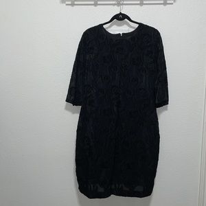 Alex Marie, Black Dress, Size 18,‎ Floral